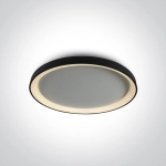 BLACK PLAFON LED 48W CCTV IP20 230V DIMMABLE 62148L/B/V 58cm ONE LIGHT