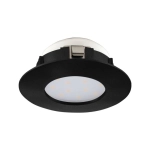 PINEDA oprawa wpuszczana LED 4,9W 3000K czarna IP44 900743 EGLO