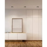 PINEDA oprawa wpuszczana LED 4,9W 3000K czarna IP44 Zestaw 3 sztuk 900744 EGLO