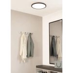 SARSINA-Z Plafon LED 2700-6500K czarny 45 cm oprawa sufitowa Smart Home 900761 EGLO