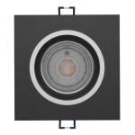 CAROSSO-Z Oprawa wpuszczana LED 5W RGB+TW kwadratowa czarna Smart Home 900763 EGLO