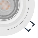 CAROSSO-Z Oprawa wpuszczana LED 5W RGB+TW okrągła biała Smart Home 900766 EGLO