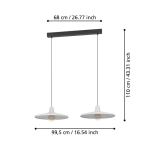 MINIERE Lampa wisząca 900834 EGLO