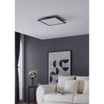SALOBRENA 1 oprawa sufitowa 45x45 cm 4000K plafon czarny 900818 EGLO
