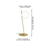 RONDO 4 Lampa stołowa 900868 EGLO