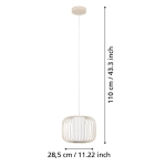 TERRAROSA Lampa wisząca 900867 EGLO