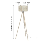 HONTONGAS Lampa podłogowa 390326 EGLO