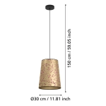 CASTUERA Lampa wisząca 390292 EGLO