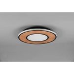 kinkiecik.pl Plafon LED drewno/czarny DEACON 626610232 TRIO