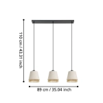 TABLEY Lampa wisząca 43976 EGLO