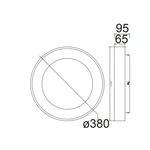 Lampa sufitowa Mantra Niseko II 8585MA - zdjęcie dodatkowe 1