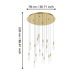 MIRADOR Lampa wisząca 390361 EGLO