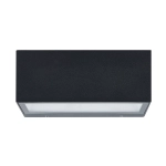 SPONGANO lampa ścienna kinkiet zewnętrzny LED czarny IP65 900885 EGLO