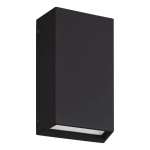 SPONGANO lampa ścienna kinkiet zewnętrzny LED czarny IP65 900886 EGLO