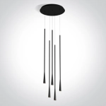 BLACK 5x5W WW 230V 63076C/B/W ONE LIGHT