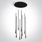 BLACK 9x5W WW 230V 63076D/B/W ONE LIGHT