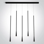 BLACK 5x5W WW 230V 63076E/B/W ONE LIGHT