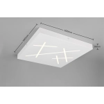 SNIP – 630810131 incl. 1x SMD, 24W · 1x 2800lm, 2700 - 6500K TRIO