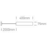 Lampa wisząca Cylinder Pendants 63105MA/B ONE LIGHT