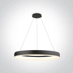 Lampa wisząca LED Pendant Rings 63114/B/W ONE LIGHT 60cm