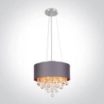 kinkiecik.pl Gaja 63134P lampa wisząca E14 4x8W 100-240V ONE LIGHT