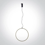 BLACK RING 40cm 20W WW IP20 230V DIMMABLE 63152A/B/W ONE LIGHT