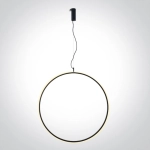 BLACK RING 80cm 40W WW IP20 230V DIMMABLE 63152C/B/W ONE LIGHT