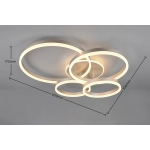 DRAKE – 632210407 incl. 1x SMD, 50W · 1x 5850lm, 2700 - 6500K TRIO