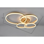 DRAKE – 632210479 incl. 1x SMD, 50W · 1x 5850lm, 2700 - 6500K TRIO