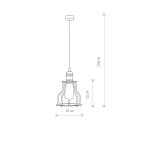 Lampa wisząca WORKSHOP I B 6336 Nowodvorski - zdjęcie dodatkowe 1