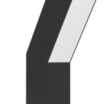 UGENTO Słupek oświetleniowy LED 79 cm czarny zewnętrzna lampa stojąca 900993 EGLO