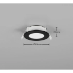 HIMAL – 635110102 incl. 1x SMD, 3,5W · 1x 450lm, 2700 + 4000K TRIO
