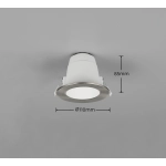 VIRUNGA – 635410107 incl. 1x SMD, 6W · 1x 900lm, 2300+3000+4000K TRIO