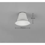 VIRUNGA – 635410131 incl. 1x SMD, 6W · 1x 900lm, 2300+3000+4000K TRIO