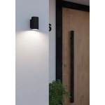 IZZALINI lampa ścienna kinkiet zewnętrzny LED czarny IP44 900995 EGLO