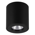 TORRECOLA Lampa sufitowa tuba IP44 czarna GU10 Plafon 901028 EGLO