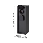 PARK 5 Słupek ogrodowy 2x gniazdo 230V antracyt IP54 901031 EGLO