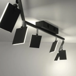 Lampa sufitowa Pure Mira Czarny 6358-18 Paul Neuhaus - zdjęcie dodatkowe 5