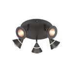 ROMEO – 637010532 incl. 5x SMD, 7W · 5x 700lm, 2300+3000+4000K TRIO