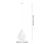 DOLWEN Lampa wisząca 43996 EGLO