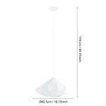 DOLWEN Lampa wisząca 43997 EGLO