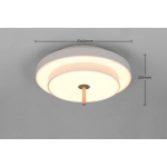 KEATON – 640210176 incl. 1x SMD, 34,5W · 1x 4000lm, 2300+3000+4000K TRIO