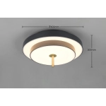 KEATON – 640210180 incl. 1x SMD, 34,5W · 1x 4000lm, 2300+3000+4000K TRIO
