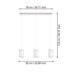 CHIUSELLO-Z Lampa wisząca 901122 EGLO