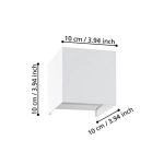 VALMONTONE lampa ścienna 901051 EGLO