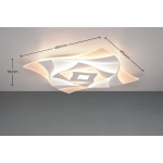 Plafon AKITA – 647110131 incl. 1x SMD, 56W · 1x 6550lm, 3000 - 6500K TRIO