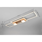 ALBANY – 647710465 incl. 1x SMD, 37W · 1x 4300lm, 2700 - 6500K TRIO