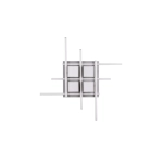 ROGER – 647810407 incl. 1x SMD, 35W · 1x 4050lm, 2700 - 6500K z pilotem TRIO