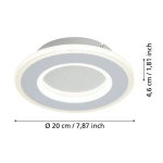 MACCHIONI lampa ścienna 901231 EGLO