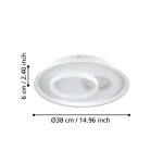 TIRIOLO lampa ścienna / sufitowa 901246 EGLO